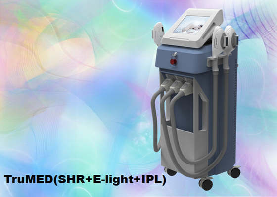 आईपीएल सौंदर्य मशीन एसएसआर ऑप्ट ई-प्रकाश SHR 10.4 इंच टच स्क्रीन शिकन हटाने के लिए