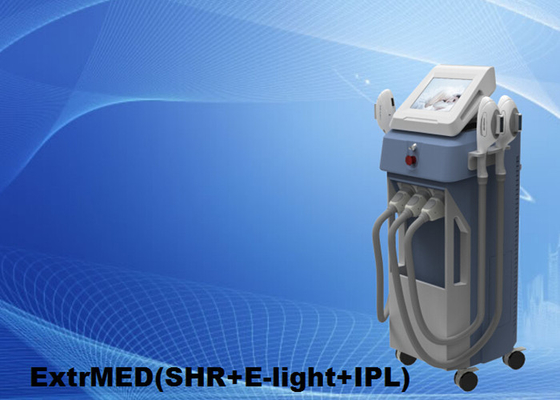SHR बाल निकालना मशीन आईपीएल ऑप्ट ई-प्रकाश 3500W 690 ~ 950nm TruMED
