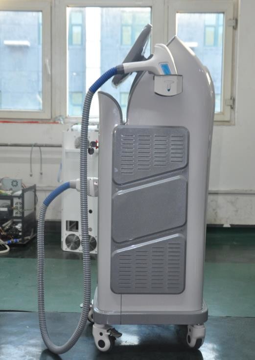 1500W 810nm आईपीएल लेजर मशीन उच्च शक्ति बालों को हटाने सौंदर्य उपकरण